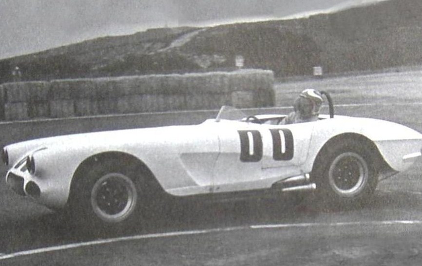 Dave MacDonald and Jim Simpson in the Corvette Special